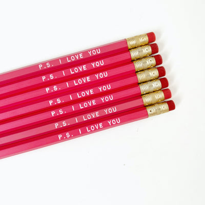 P.S. I Love You Pencils