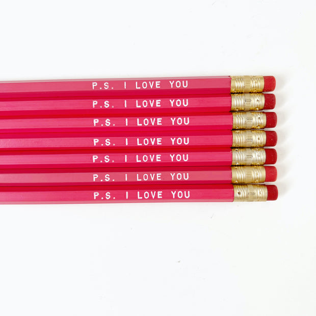 P.S. I Love You Pencils