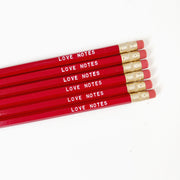 Love Notes Pencils