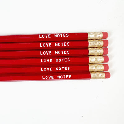 Love Notes Pencils