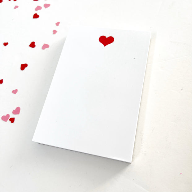 Heart Memo Notepads