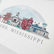 Oxford, Mississippi Art Print
