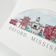Oxford, Mississippi Art Print
