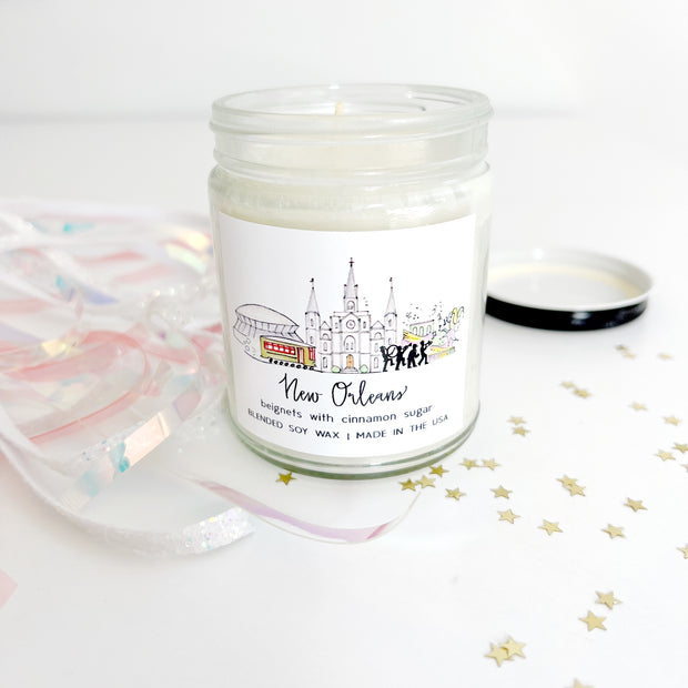 New Orleans Candle