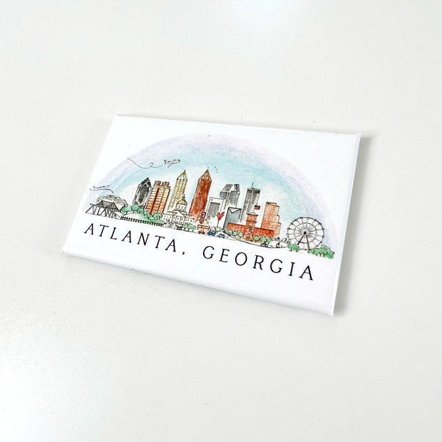Atlanta, Georgia Skyline Magnets