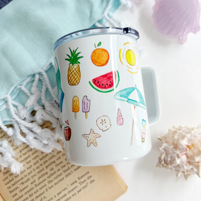 Summer Days Travel Mug