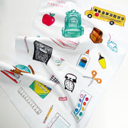 School Days Hand Towel