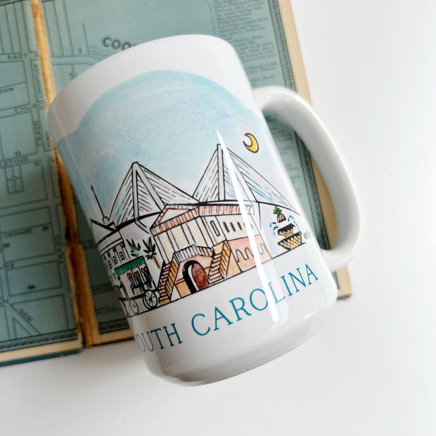 Charleston Watercolor Mug