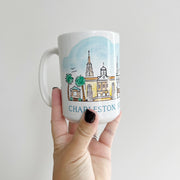 Charleston Watercolor Mug