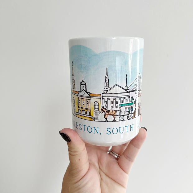 Charleston Watercolor Mug
