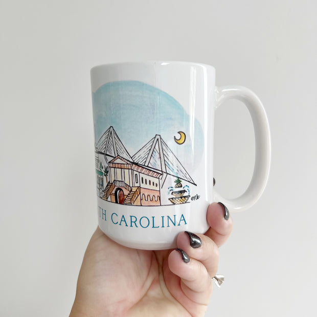 Charleston Watercolor Mug