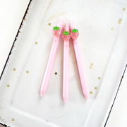 Pink Strawberry Pens