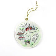 Oxford, Mississippi Acrylic Ornaments