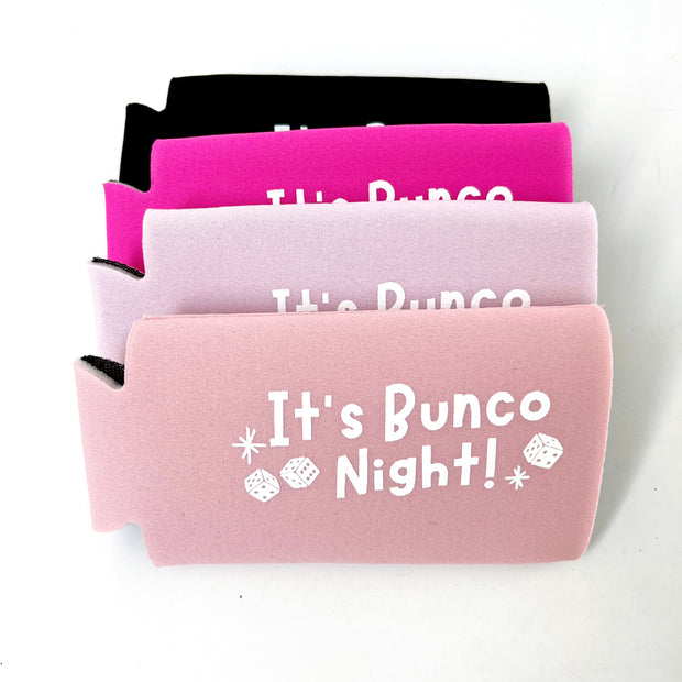 Bunco Night Slim Can Holder