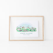 Athens Schools: Athens Academy Art Print