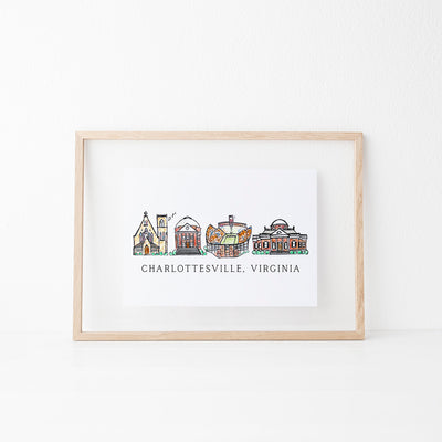 Charlottesville, Virginia Art Print