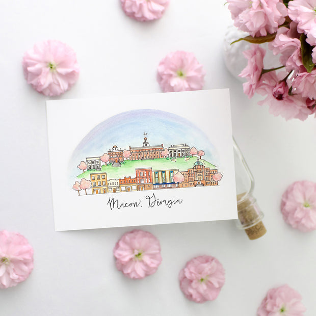 Macon, Georgia Greeting Card