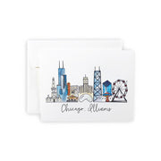 Chicago, Illinois Skyline Greeting Card