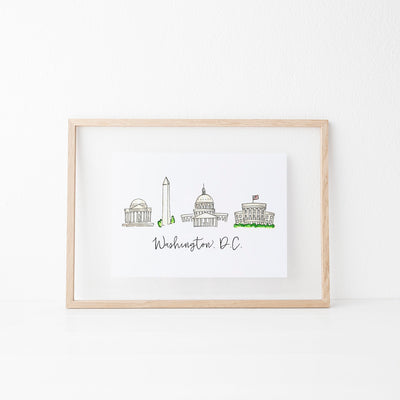 Washington, D.C. Art Print