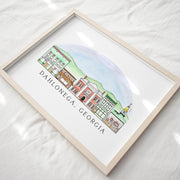 Dahlonega, Georgia Art Print