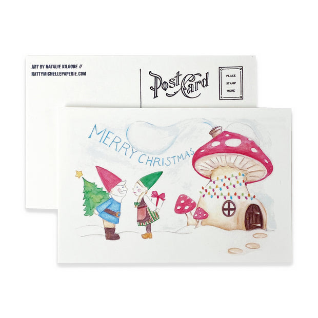 Gnome for the Holidays Postcards