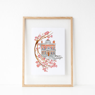 Macon, Georgia | Hay House Art Print