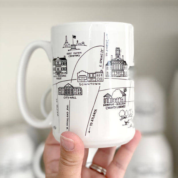 Monroe Map Mug