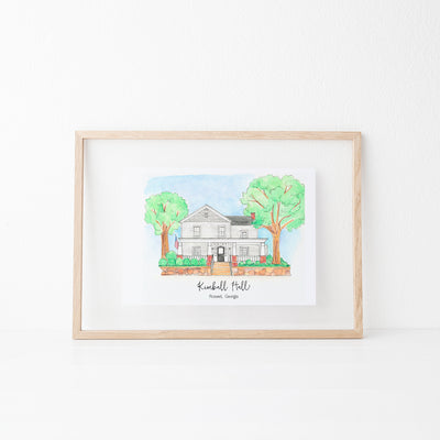 Roswell, Georgia | Kimball Hall Art Print