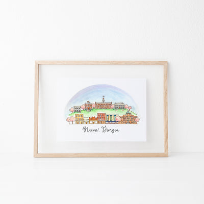 Macon, Georgia Art Print