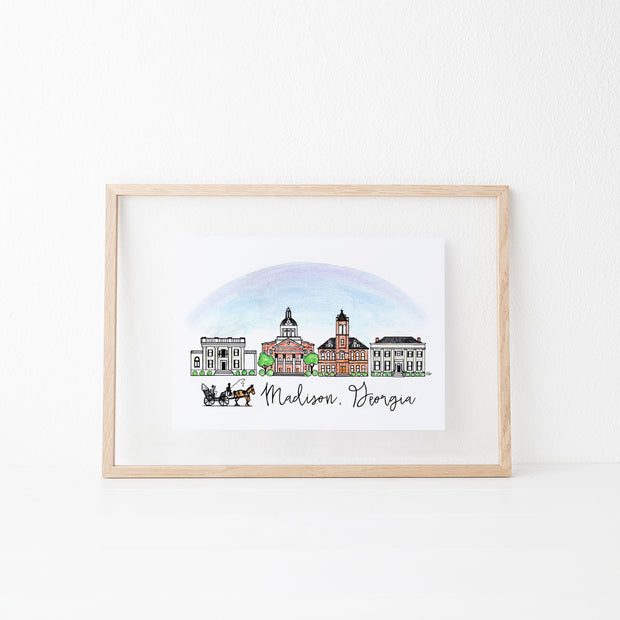 Madison, Georgia Art Print