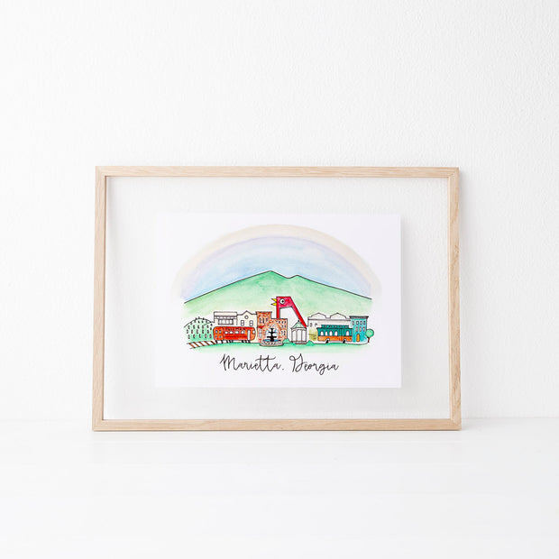 Marietta, Georgia Art Print