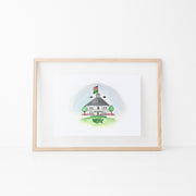 Augusta Landmarks: Magnolia Lane Art Print