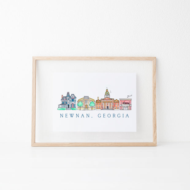Newnan, Georgia Art Print