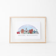 Oxford, Mississippi Art Print