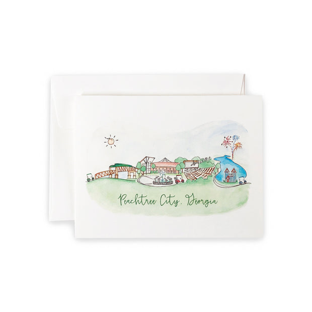 Peachtree City, Georgia Greeting Card