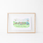 Peachtree City, Georgia Art Print