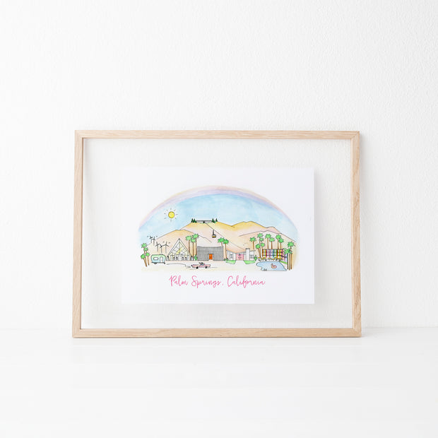 Palm Springs, California Art Print