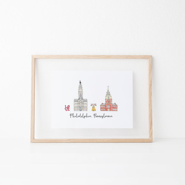 Philadelphia, Pennsylvania Art Print