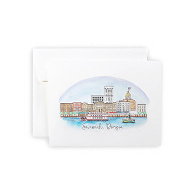 Savannah, Georgia Greeting Card