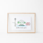 Seattle, Washington Skyline