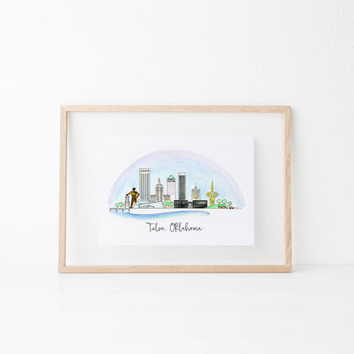 Tulsa, Oklahoma Art Print