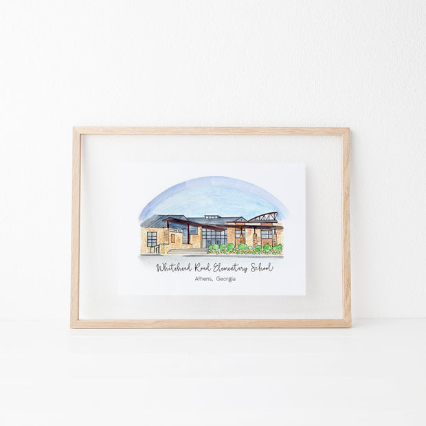 Athens Schools: Whitehead Road Elementary Art Print