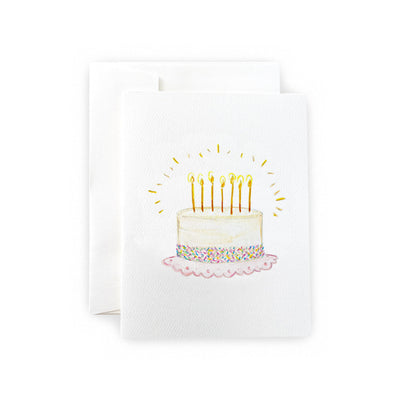 Birthday Cake Greeting Card