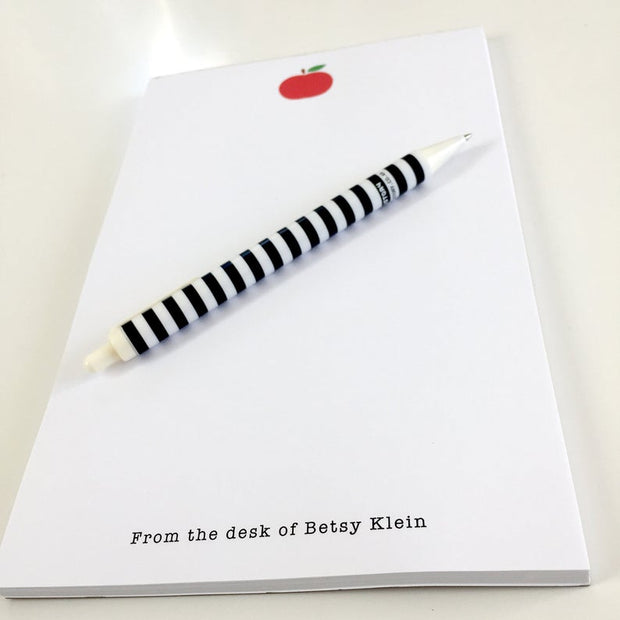 Apple Personalized Notepad