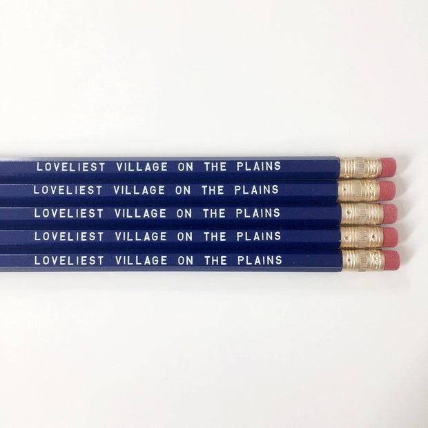 Loveliest Village on the Plains Pencils