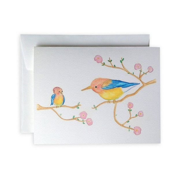 Baby Bird Thank You Greeting Card
