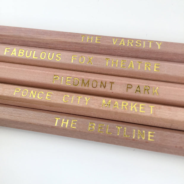 Atlanta Hometown Pencil Set