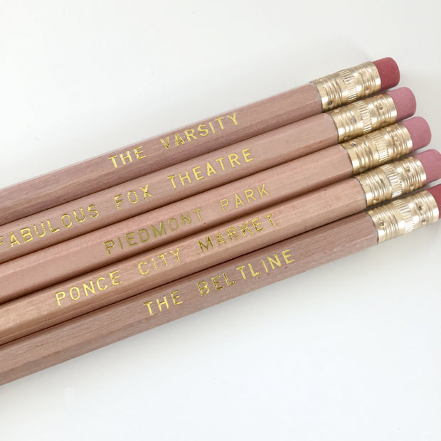 Atlanta Hometown Pencil Set