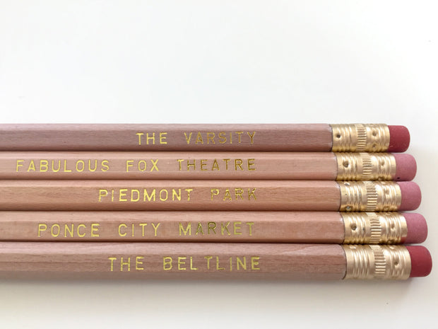 Atlanta Hometown Pencil Set