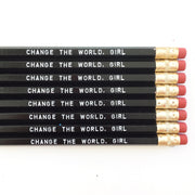 Change the World Girl Pencils